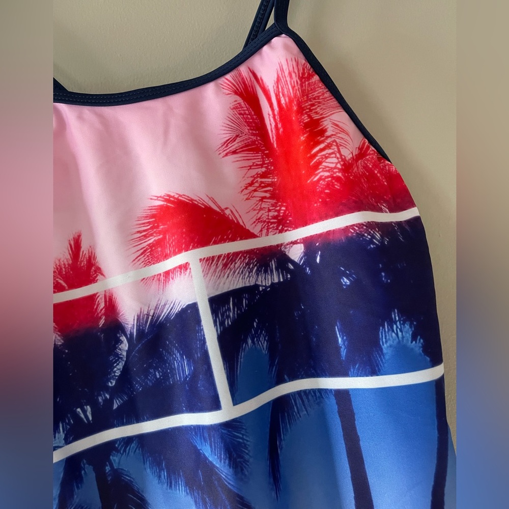 Palm Trees Swimsuit for Girls